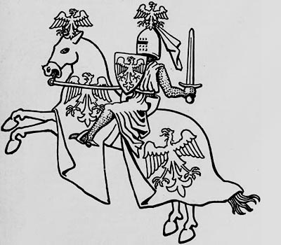 Family Crest Symbols | Knight on Horseback