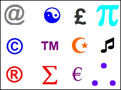 Trademark symbol on Keyboard