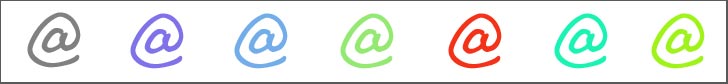 Keyboard Copyright Symbol
 | at sign