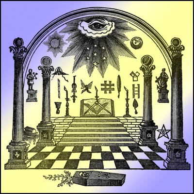 Image of All Seeing Eye Masonic Symbol