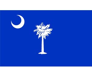 South Carolina Flag | One of the 50 US State Flags