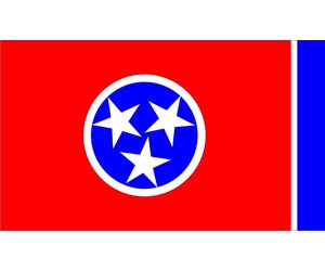 Tennesse Flag | One of the 50 US State Flags