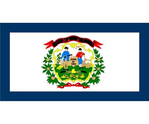 West Virginia Flag | One of the 50 US State Flags